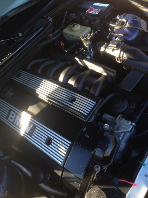 The orange degreaser and black on black work just great of course the brushes make the job better.