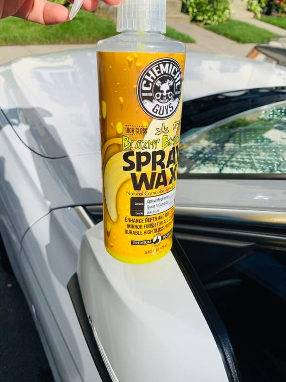 Chemical Guys Blazin' Banana 16 Ounce Car Spray Wax WAC21516
