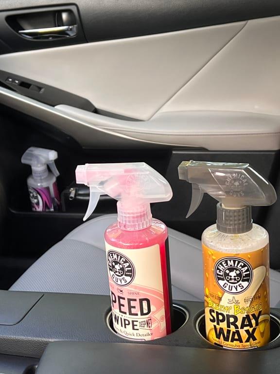 Chemical Guys Waterless Wash & Wax Bundle - Swift Wipe Waterless Car Wash  and Blazin' Banana Spray Wax (2 16 oz Bottles) - Yahoo Shopping