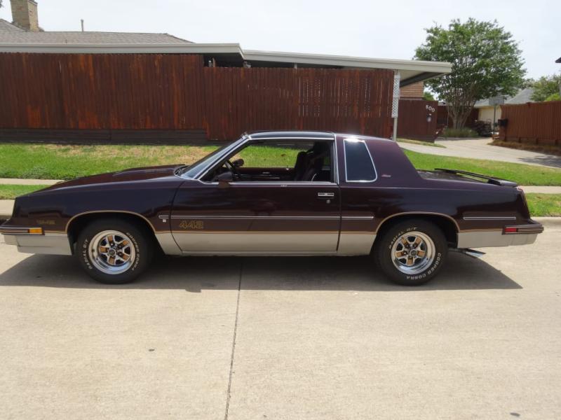 My 1986 442 show car