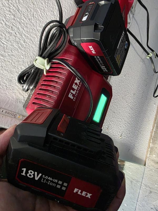 Green light batteries work for a second