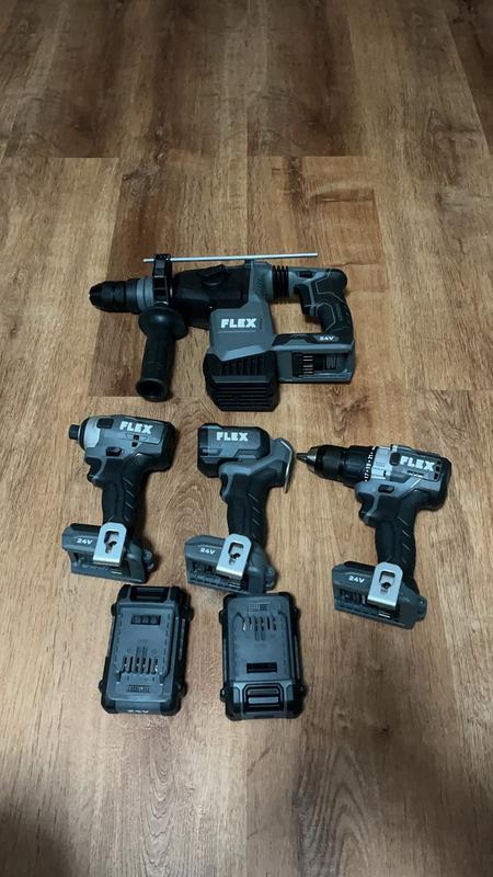 FLEX 24V 3.5Ah Stacked Lithium-Ion Starter Kit FX0411-1F FLEX 24V 3.5Ah Stacked Lithium-Ion Starter Kit FX0411-1F