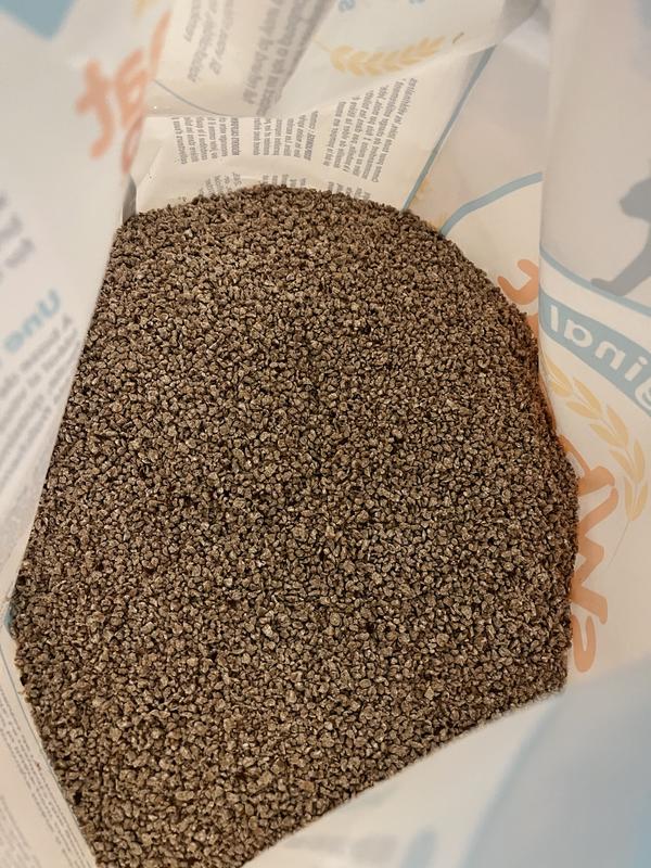 Millions of worms in the bag inside after I opened it.