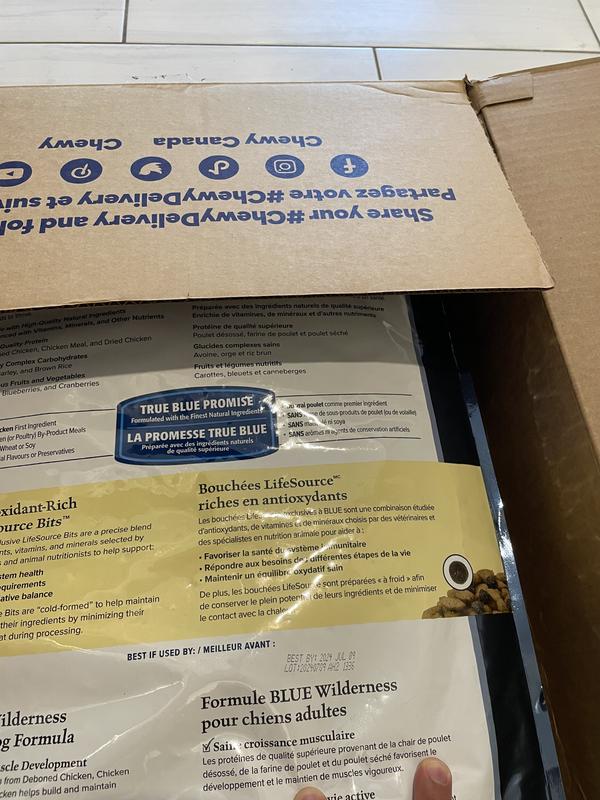 Expired bag of food, received it on Aug. 31