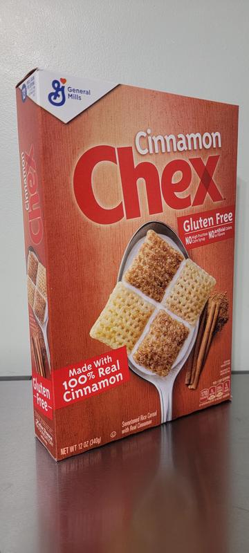 Cinnamon Chex, Gluten Free, Breakfast Cereal, 12 oz Box