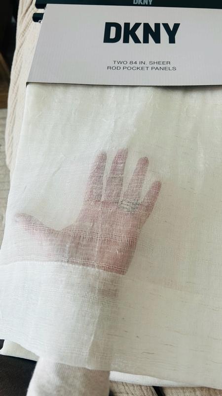 Customer photo for "Beautiful airy linen panels"