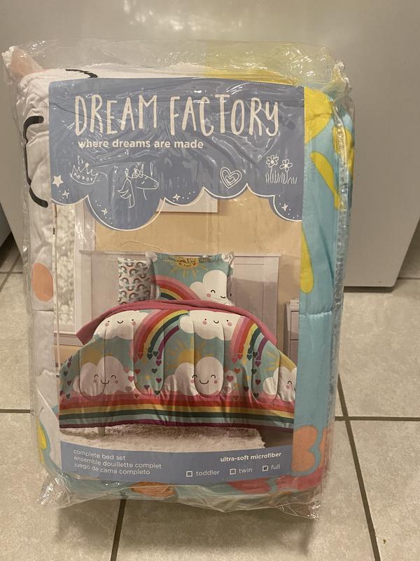 Dream Factory Rainbow Flare 5Piece Reversible Comforter Set buybuy BABY