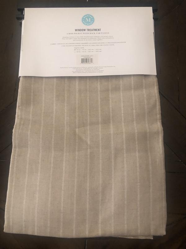 Pretty tan pinstripe