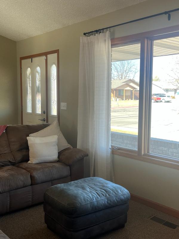 Customer photo for "Elevated Sheer Curtains"