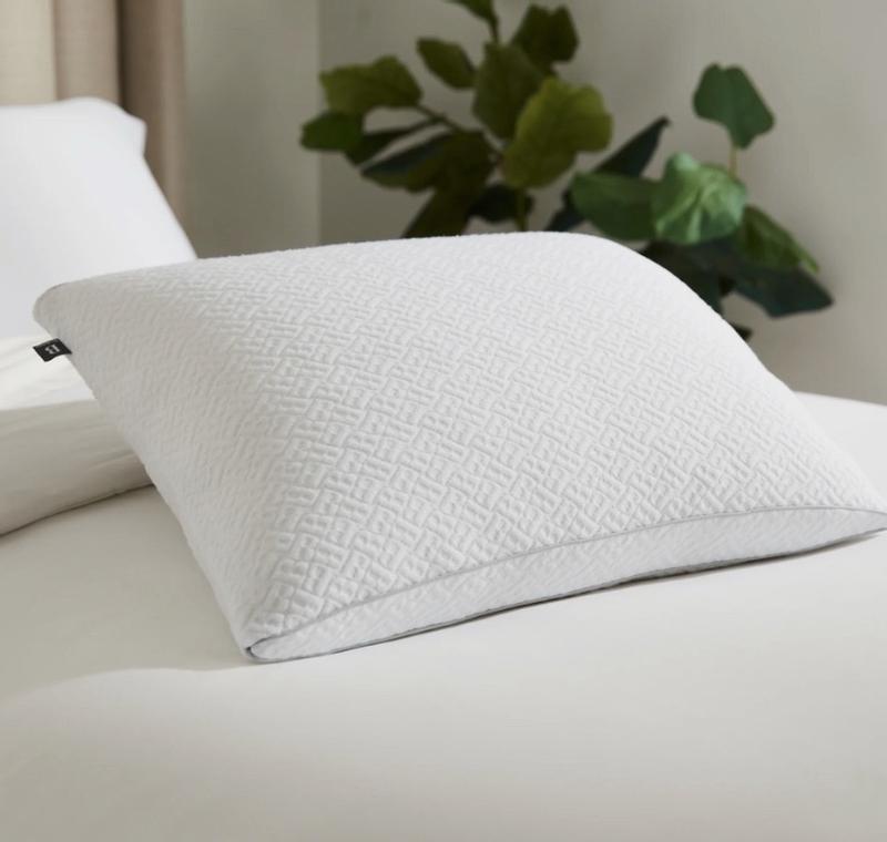 Brookstone Layer Adjust Pillow decoratd