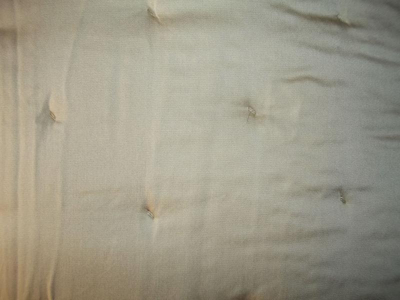 Stitching gives texture