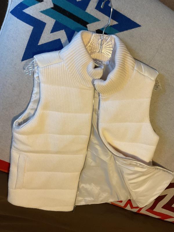 Zenergy® Luxe Ribbed-Knit Puffer Vest | Chico's Zenergy® Luxe Ribbed-Knit Puffer Vest | Chico's