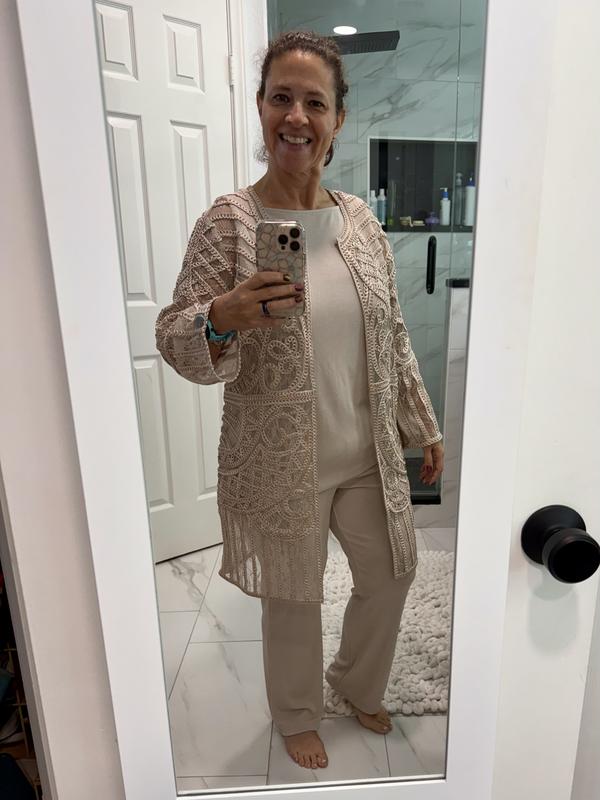 Travelers™ Collection Embroidered Lace Jacket - Chico's
