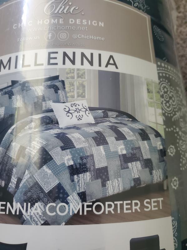 Reversible Boho Comforter Set Bedding