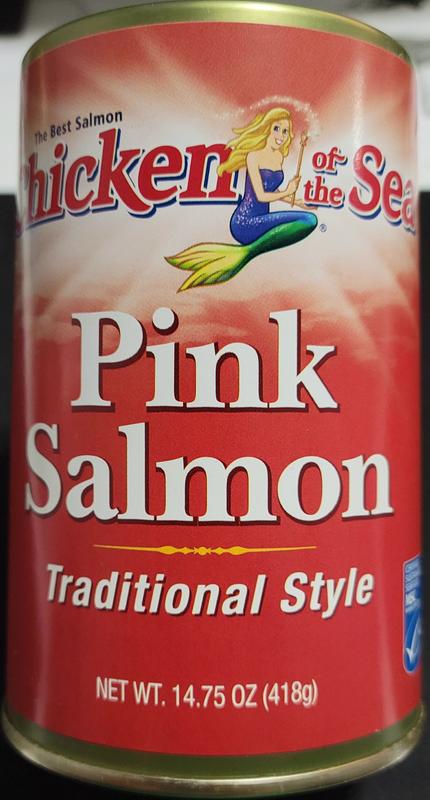 Chicken of the Sea Wild Caught Alaskan Pink Salmon, Traditional Style 14.75  oz