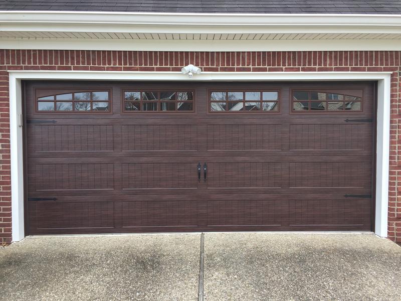 Stamped Carriage House Garage Doors By, One Clear Choice Garage Doors Reviews