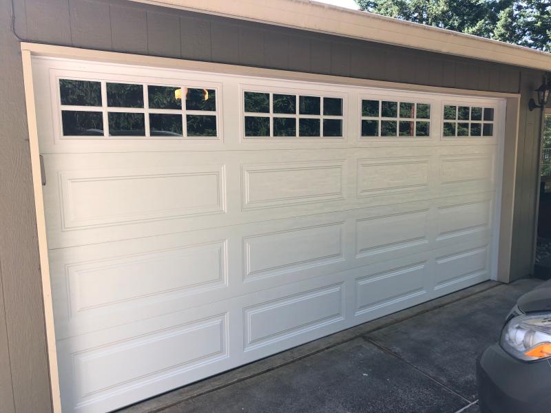 Raised Panel By C H I Overhead Doors, Replace Garage Door Panel With Window