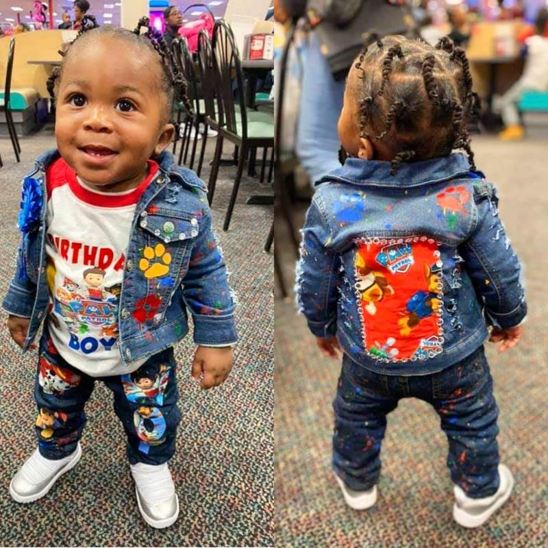 personalized jean jackets for toddlers