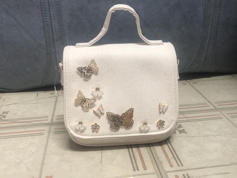 Girls Glitter Butterfly Bag | The Children's Place - SIMPLYWHT