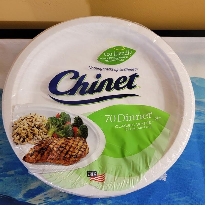 Chinet, Plates, Plastic, 10 Inch, 16 Count (Pack of 10), 10 packs