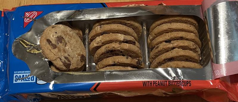 CHIPS AHOY! Cookies with Reese’s Peanut Butter Cups, Family Size, 14.25 oz