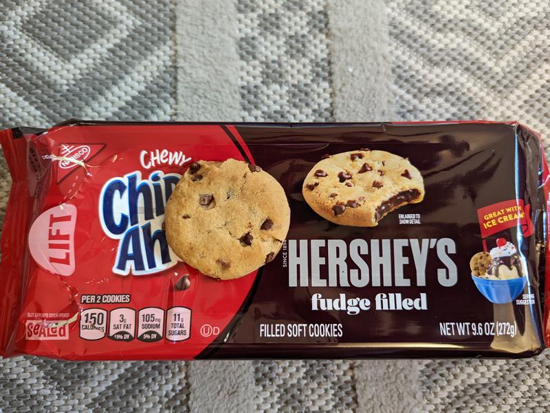 Chips Ahoy! Chewy and Hershey Filled Chocolate Chip Cookies Variety Pack  (28 Ct)