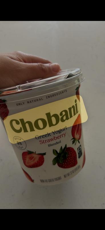 Chobani Blended Non-Fat Greek Strawberry Yogurt 32 oz | Meijer