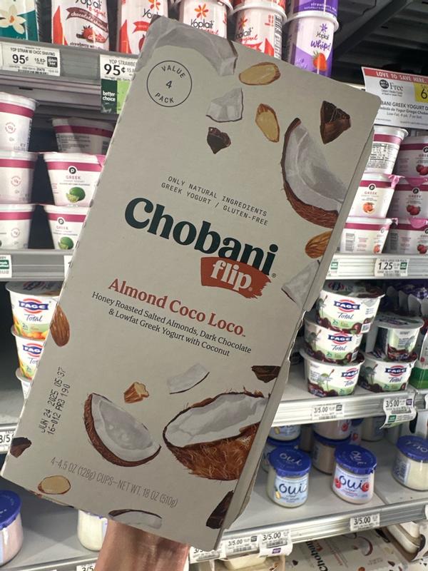 Chobani® Flip® Low-Fat Greek Yogurt Almond Coco Loco Chocolate 4.5