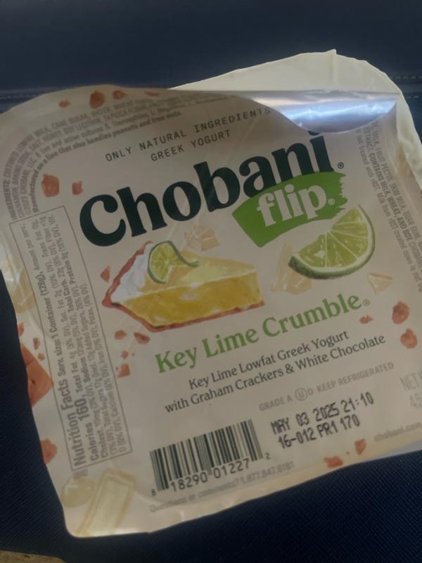Buy Chobani Flip Key Lime Crumble Greek Yogurt, 4.5 oz from Dollar