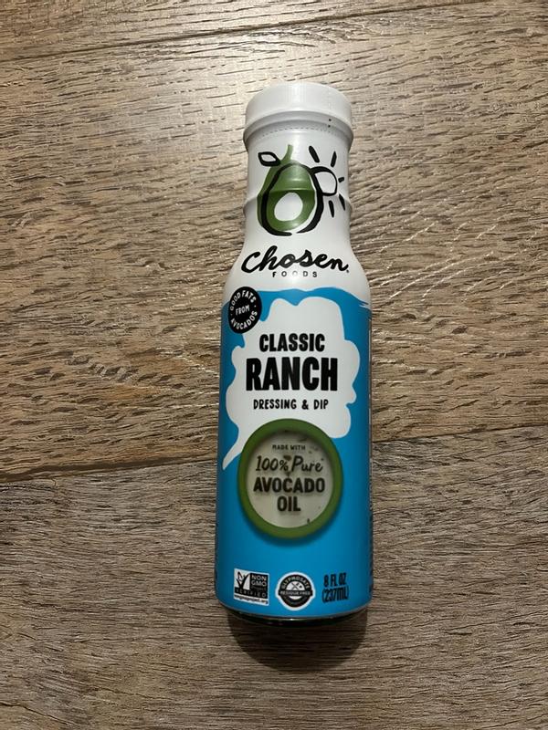 CHOSEN FOODS RANCH DRESSING & DIP 8OZ | Meijer