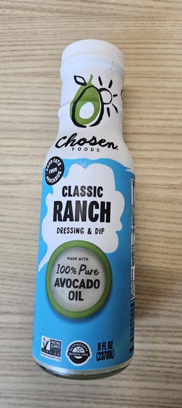 CHOSEN FOODS RANCH DRESSING & DIP 8OZ | Meijer