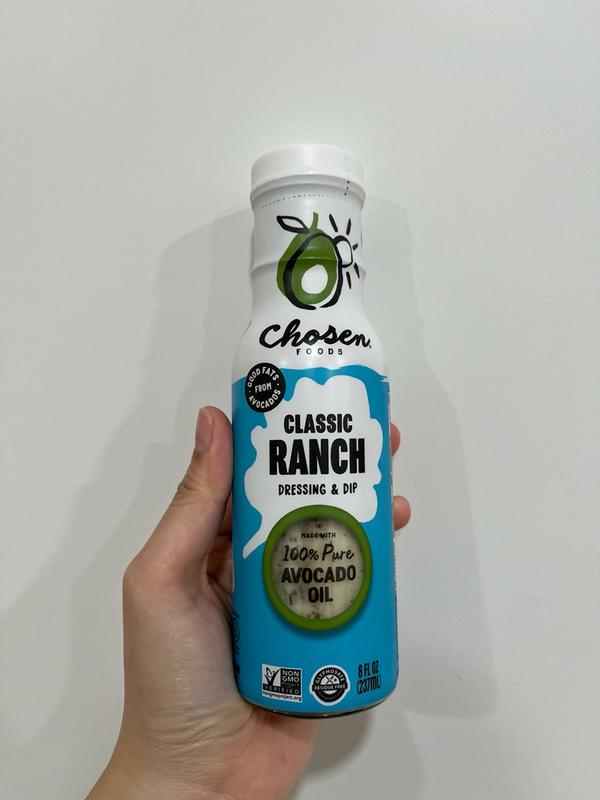 chosen foods classic ranch dressing and dip Chosen Foods Ranch Dressing