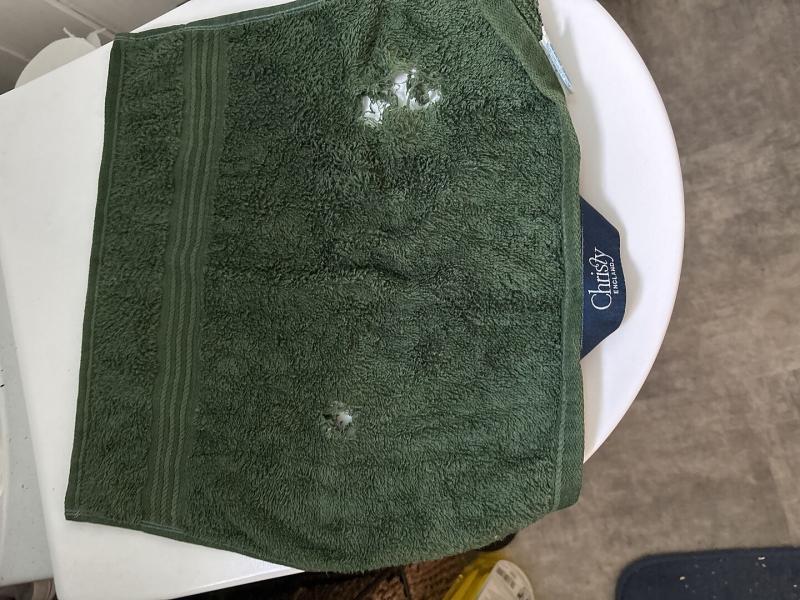 Customer photo for "Not what I’d expect from this company"