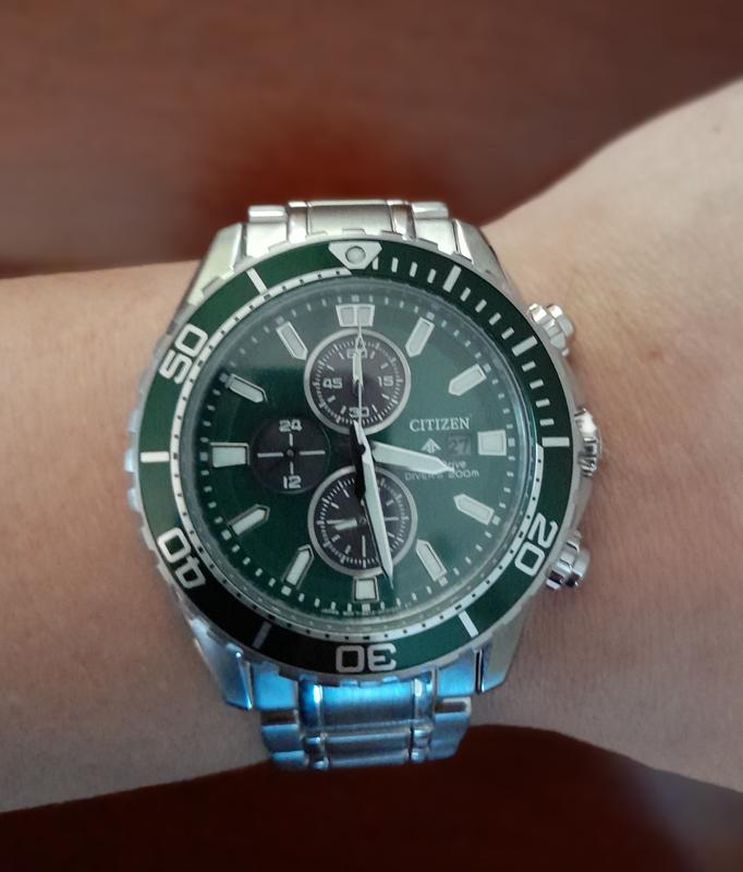 CITIZEN Steel Stainless CA0820-50X Dive Promaster | Dial Bracelet Green