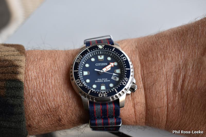 Citizen pepsi divers online watch