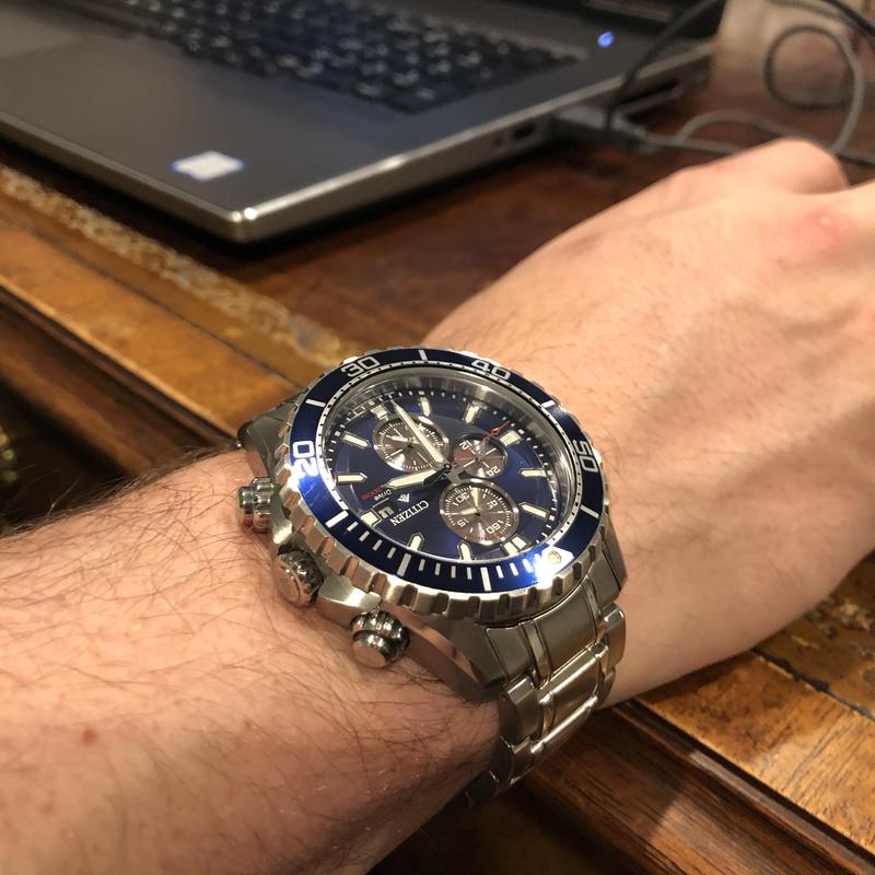 Citizen promaster diver on sale chronograph