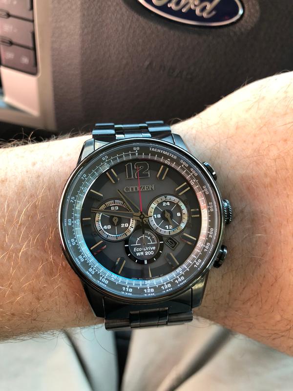 Nighthawk - Men's Eco-Drive CA4377-53H Chronograph Watch | CITIZEN