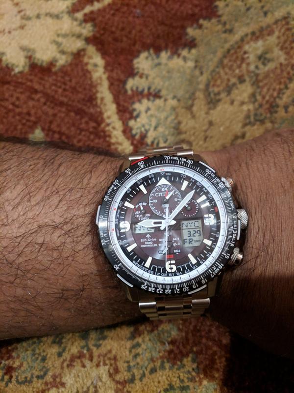 Citizen Promaster Skyhawk A T Eco Drive Black Dial Watch Citizen