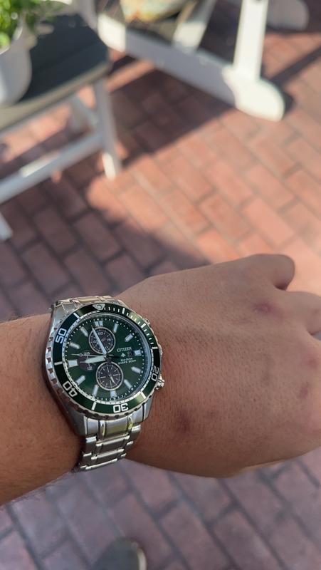 Steel Dive CA0820-50X Promaster | Dial Stainless Green CITIZEN Bracelet