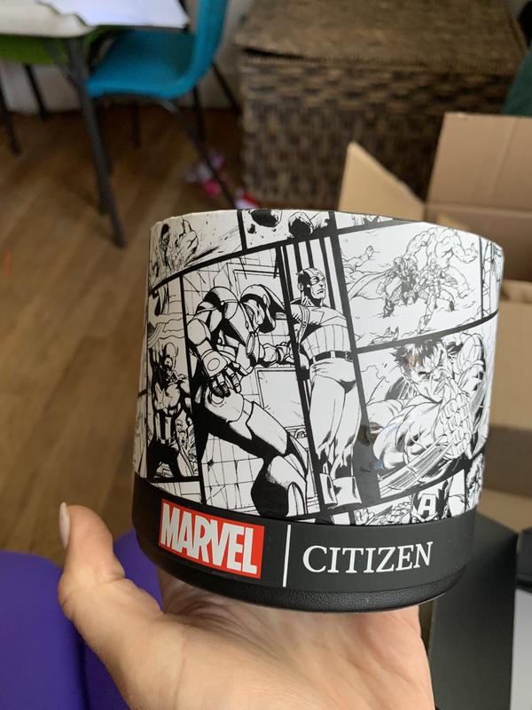Citizen Marvel Captain America Eco-Drive Black Watch | CITIZEN