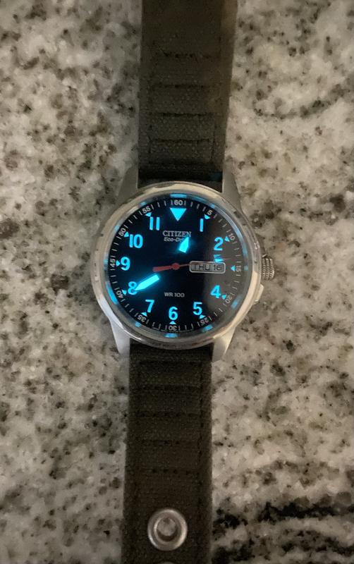 Citizen eco field discount watch