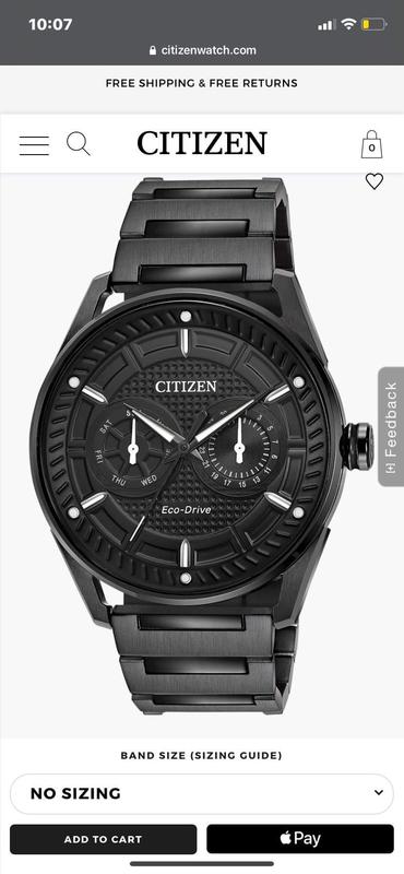 Cto Men S Black Bu4025 59e Steel Chronograph Watch Citizen