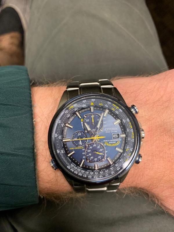 Citizen blue angels world chronograph online at802