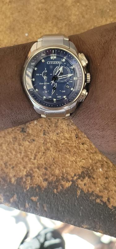 Proximity pryzm bluetooth sale blue dial men's watch