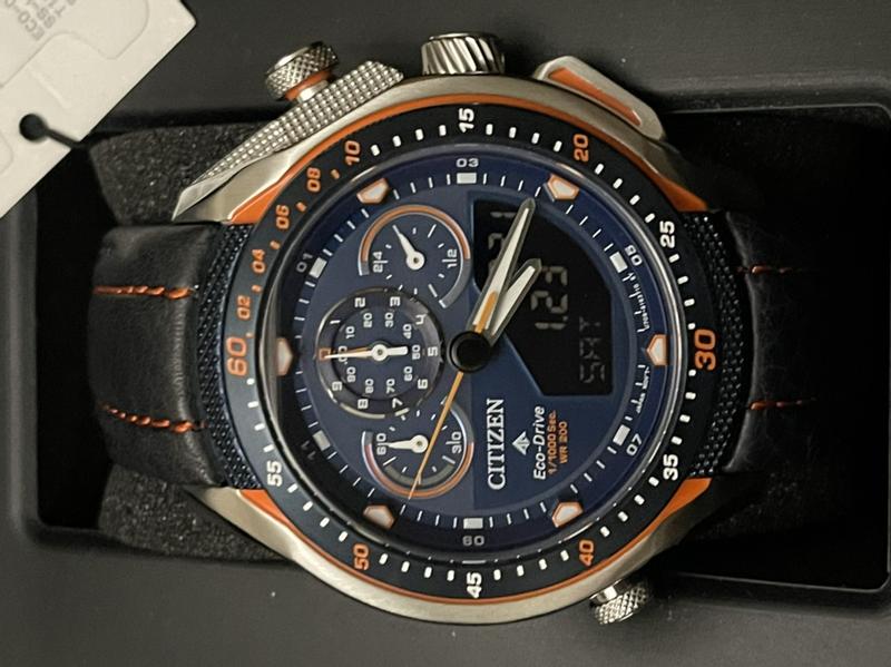 Citizen Promaster Stt Eco Drive Blue Dial Watch Citizen