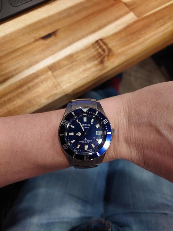 Promaster Dive Automatic Blue Dial Super Titanium Bracelet NB6021-68L |  CITIZEN