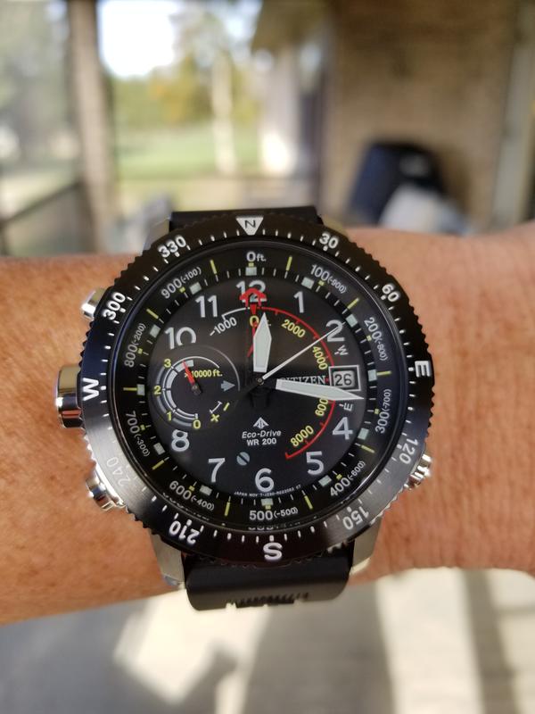 Citizen altitude outlet watch