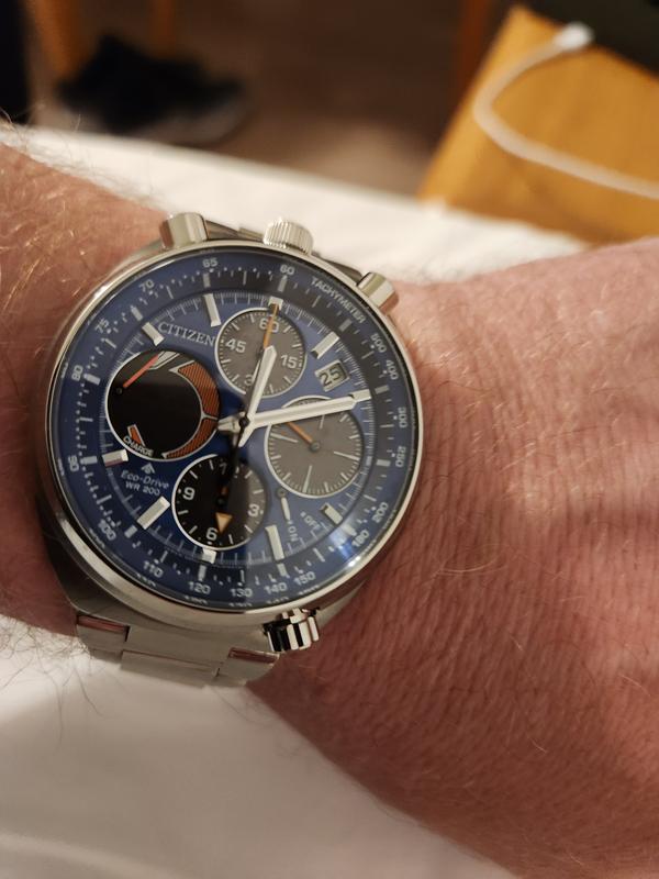 Promaster Tsuno Chronograph Racer - Men's AV0070-57L Blue Watch