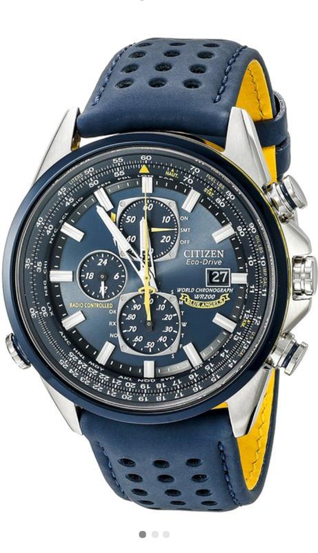 Citizen blue angels online world chronograph