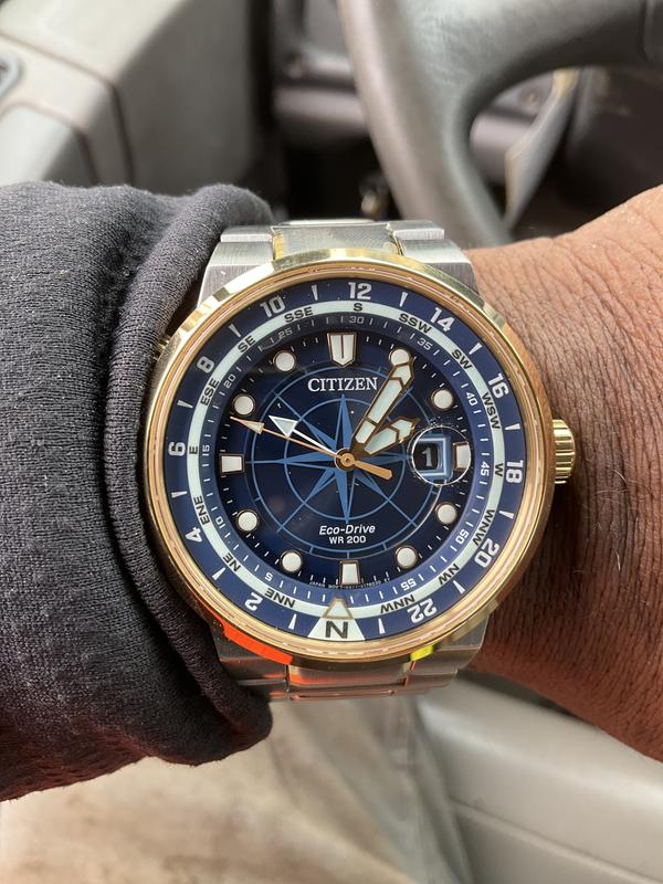 Citizen on sale endeavor blue